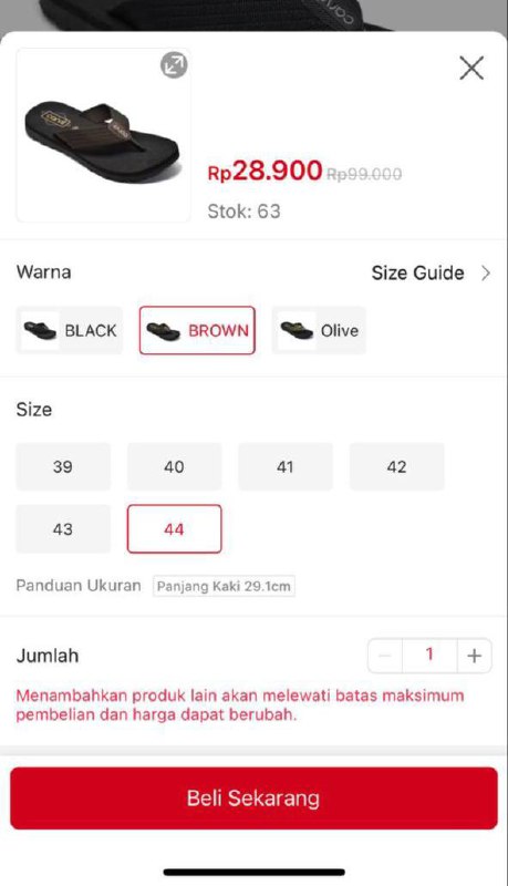 Temukan Carvil Sandal Pria Lumos-M seharga …