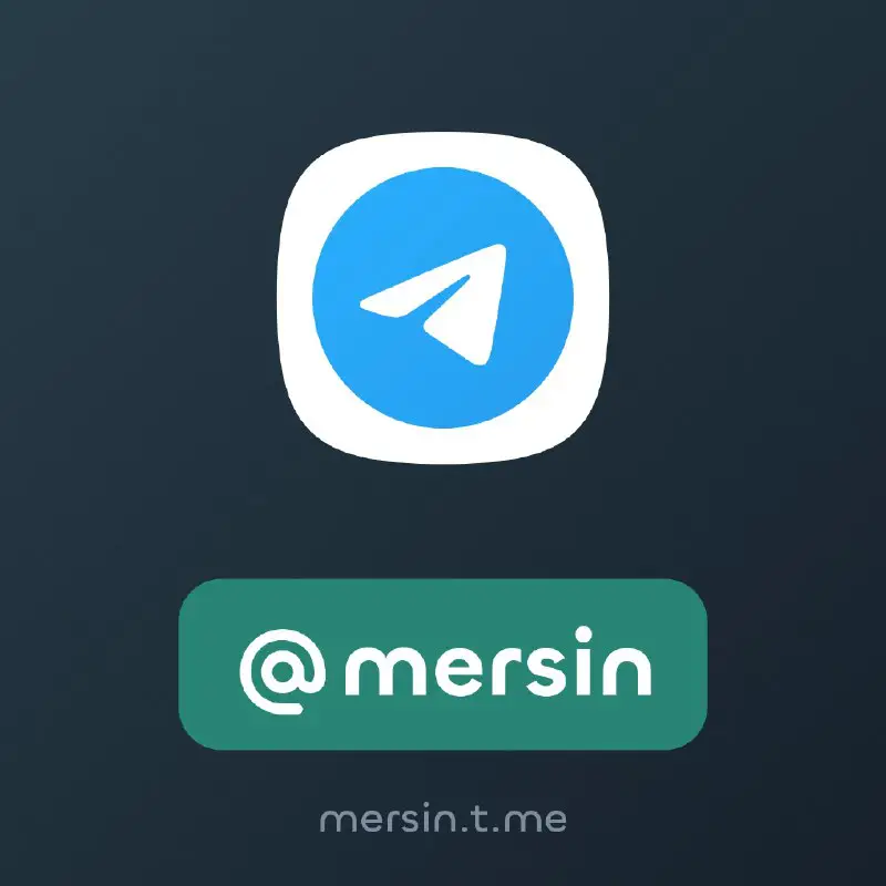 [@mersin](https://t.me/mersin) — telegram username is for sell.