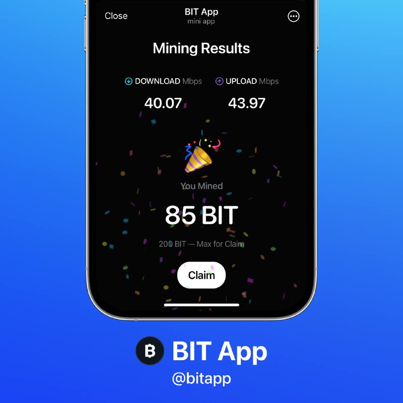 [**BIT App**](https://t.me/bitapp/app?startapp=promo_Y2MwOTA2YjMtMTAzOC00Njc4LThmODQtZjYyMDkxMWUzM2Vm) **— Your connection, your …