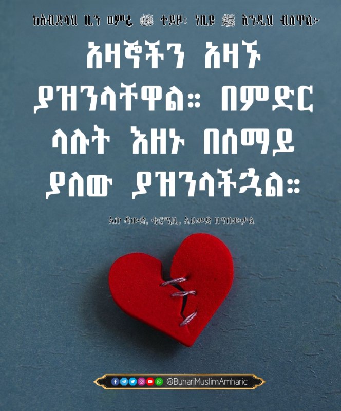 ***🤎***ለፍጡራን ማዘን!