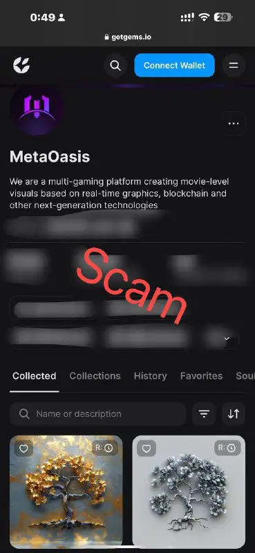 ***⚠️***Attention please! Another scam project appears!