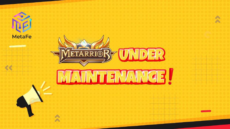 *****?***NOTICE: METARRIOR IS UNDER MAINTENANCE***?*****