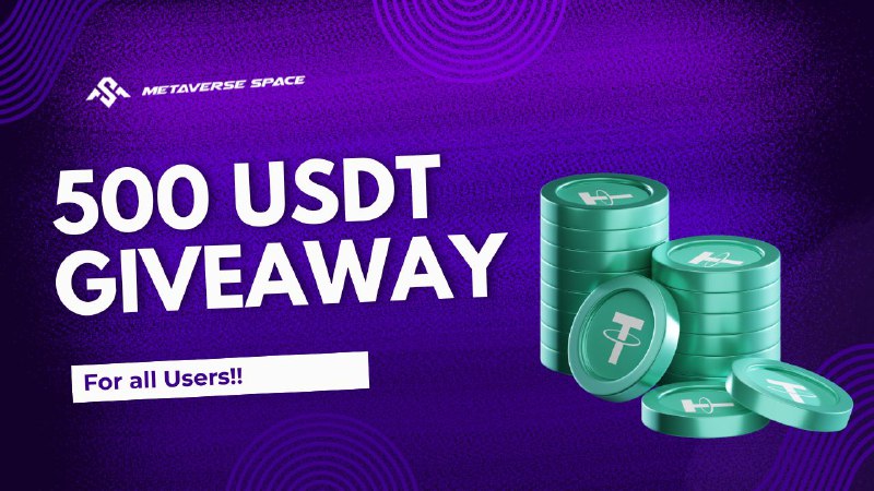 Total Airdrop Pool is 500 USDT …