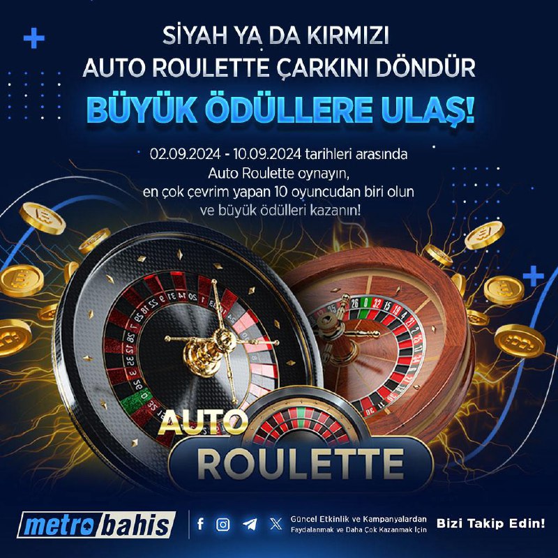 *****?*******Auto Roulette Turnuvasında Şansınızı Deneyin, Büyük …