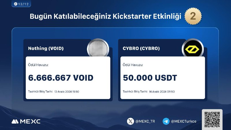 ***🚀*** Şu Anda Katılabileceğiniz 2 [#Kickstarter](?q=%23Kickstarter) …