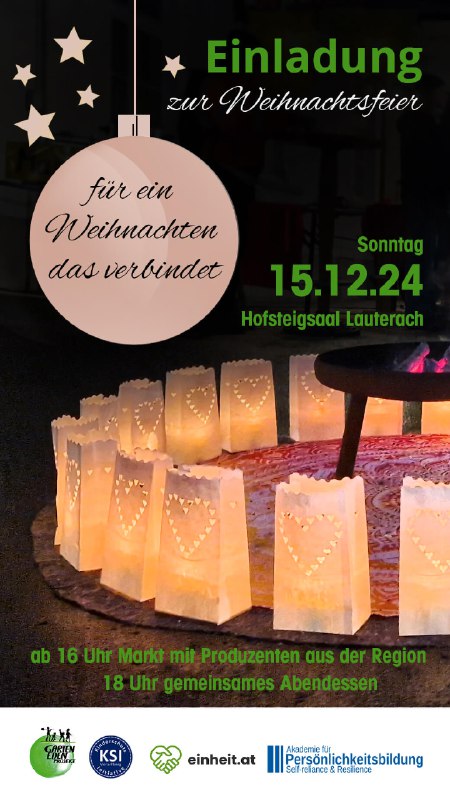 **Weihnachtsfeier - für ein Weihnachten, das …