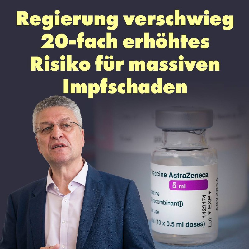 **Regierung verschwieg 20-fach erhöhtes Risiko für …