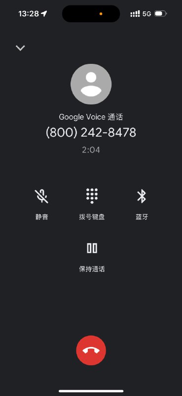 拨打1-800-CHATGPT（1-800-242-8478）给 ChatGPT 打 Call