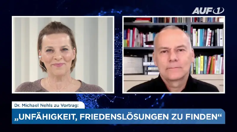 **Molekulargenetiker Dr. Nehls: „Was braucht das Gehirn, um Frieden zu denken?“** ***🕊******🧠***