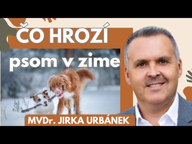 Český veterinárny lekár MVDr. Jirka Urbánek …