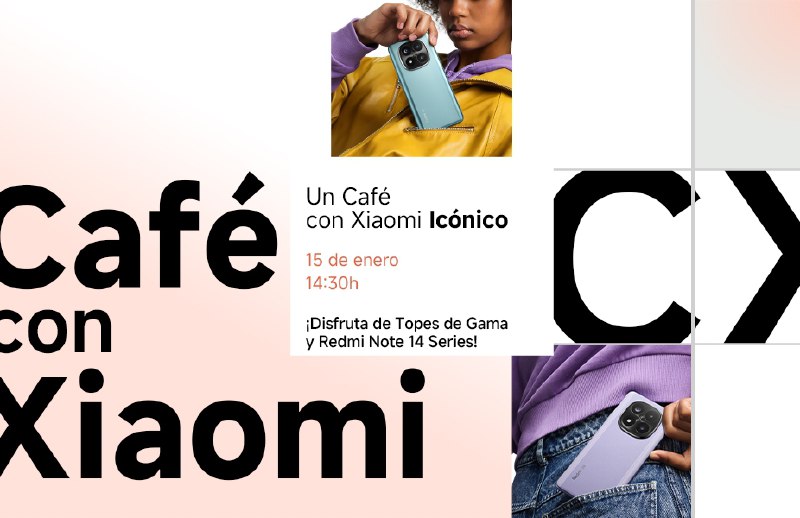 Otro nuevo Café con Xiaomi, más …