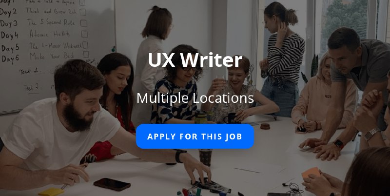 Привіт! Я Соломія, UX Writing Manager …