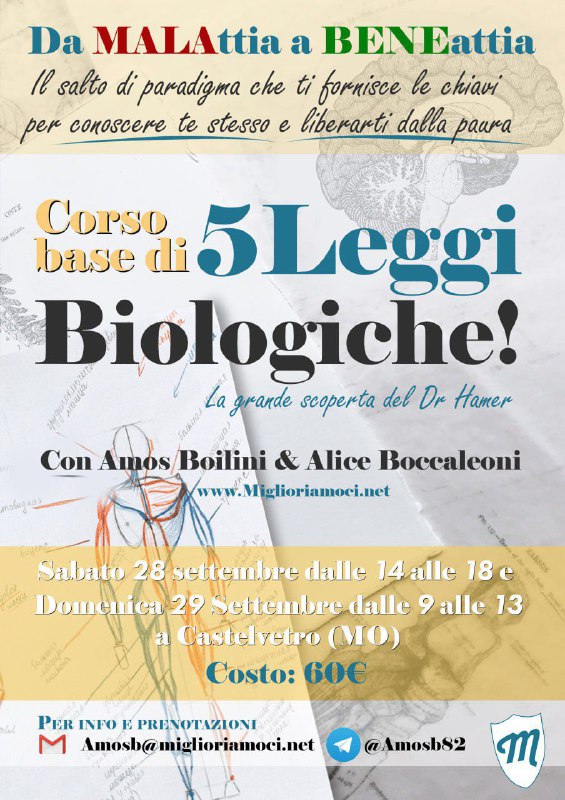 Miglioriamoci.net - 5 Leggi Biologiche