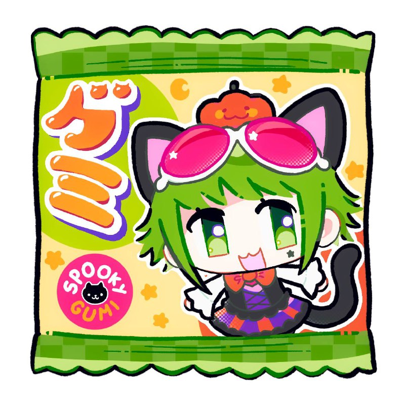 Happy Halloween da Spooky Gumi !!***💚******🙀******🍬*** …