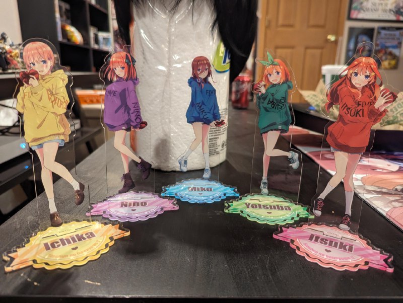 The Quintessential Quintuplets Acrylic Stand Set …