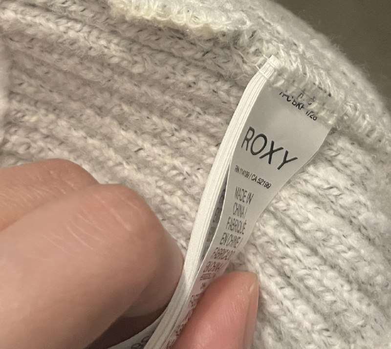 This beanie has 15 tags