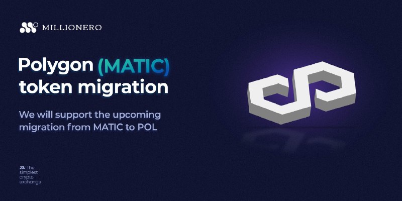 **Millionero to support** [**#MATIC**](?q=%23MATIC) **token migration …