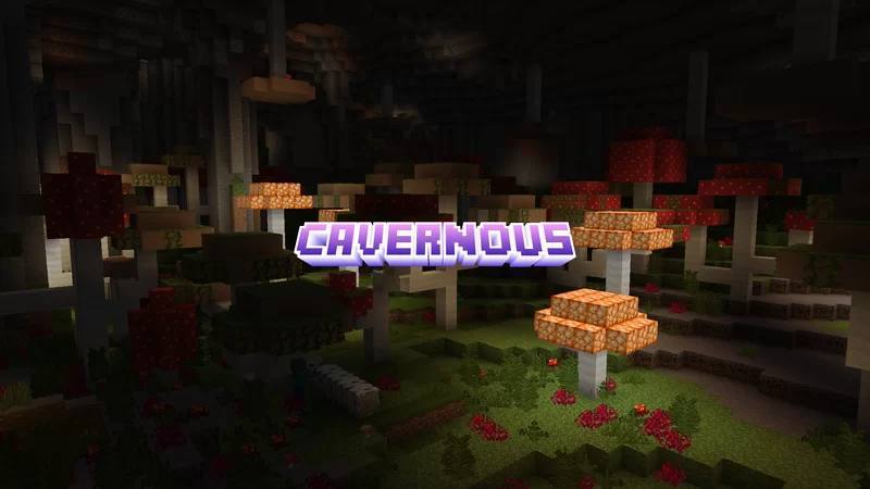 *****🌎***Cavernous • 1.19+**Cavernous - это ванильный …