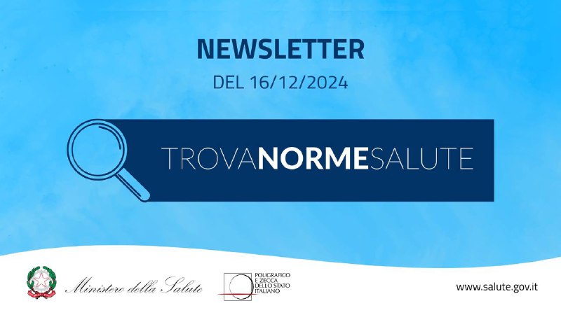 ***✉️***Newsletter "Trova Norme Salute"***✉️***