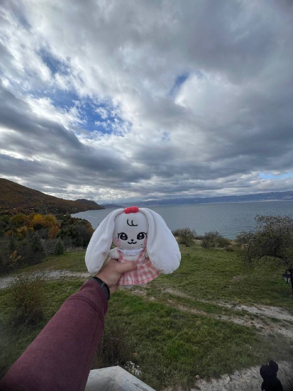 cherry was at lake ohrid in …