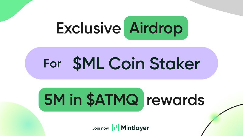 ***🌟*** $ATMQ Airdrop #2 for $ML …