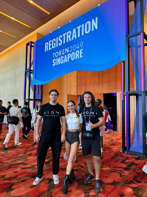 **Miomi Game Team at TOKEN2049 Singapore: …