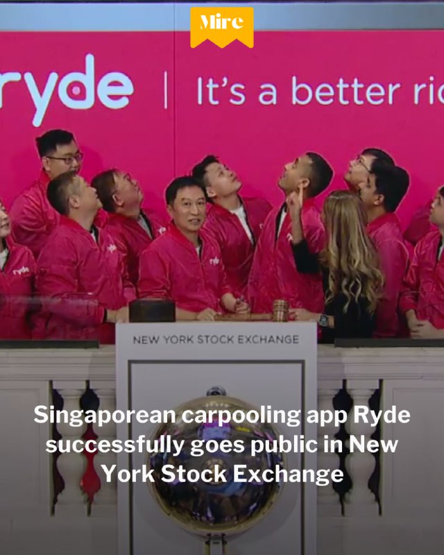 On March 6, Ryde started trading …