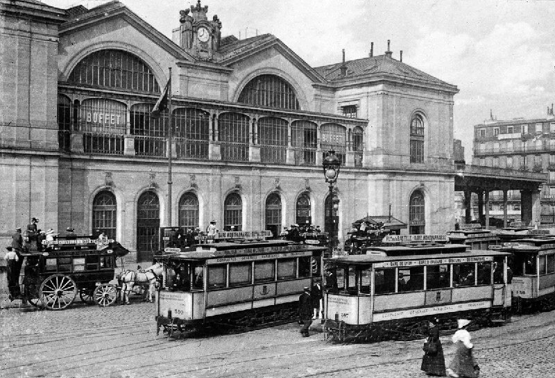 ***🇫🇷*** **Вокзал Монпарнас 1895 год**