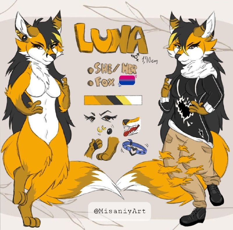 ~ comission for Luna***🦊******🖤***