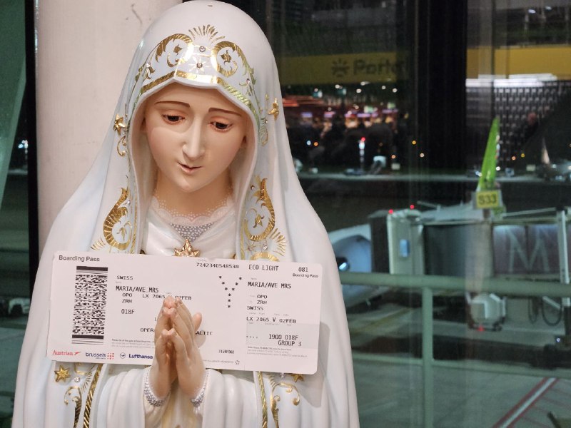 **Unsere neue Pilgerstatue ist angekommen!**