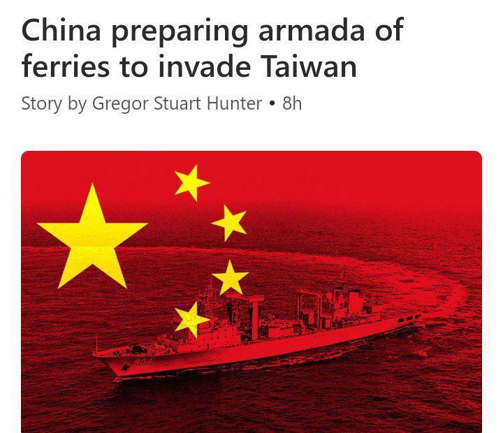 ***🇨🇳***[#China](?q=%23China) **"Китай готовит армаду паромов для …