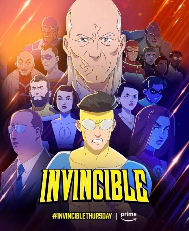 پوستر جدیدی از سریال انیمیشنی "Invincible" …