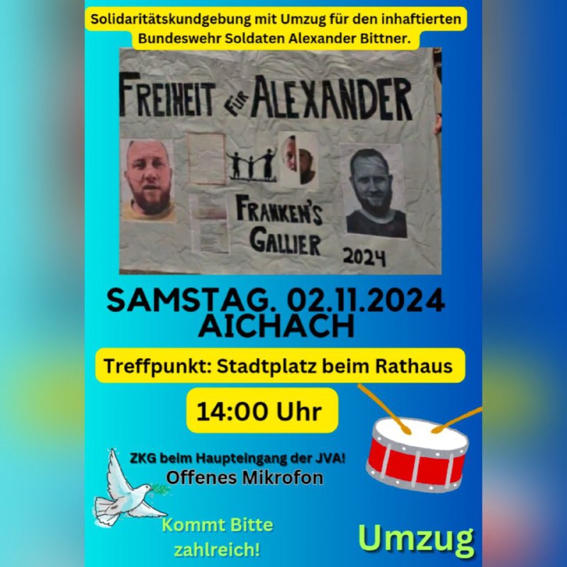 **Solidaritätskundgebung mit Umzug für den inhaftierten …