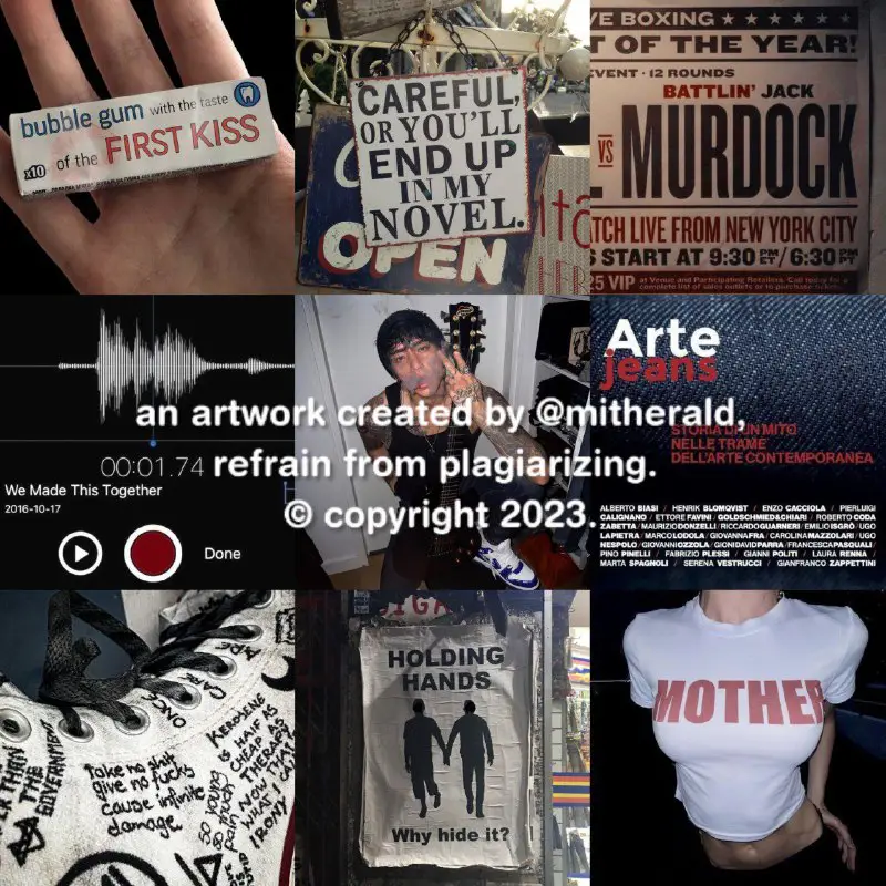 An exquisite DPR Ian moodboard on …
