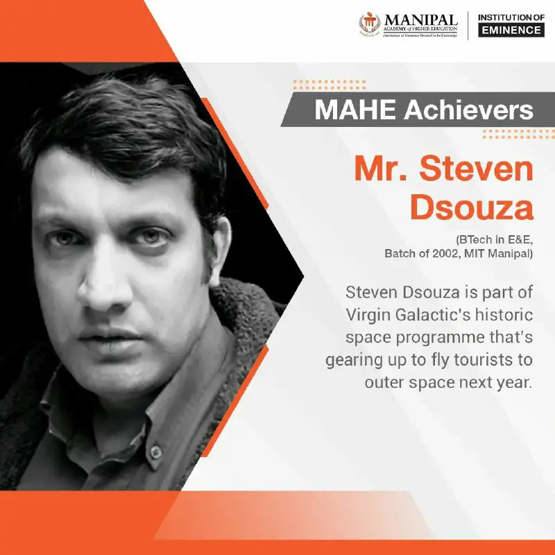 Steven Dsouza, an MIT Manipal alumnus, …