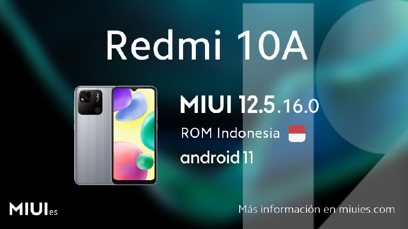 **Actualización para el Redmi 10A** [ⓘ](https://miuies.com/device/dandelion_c3l2-242)
