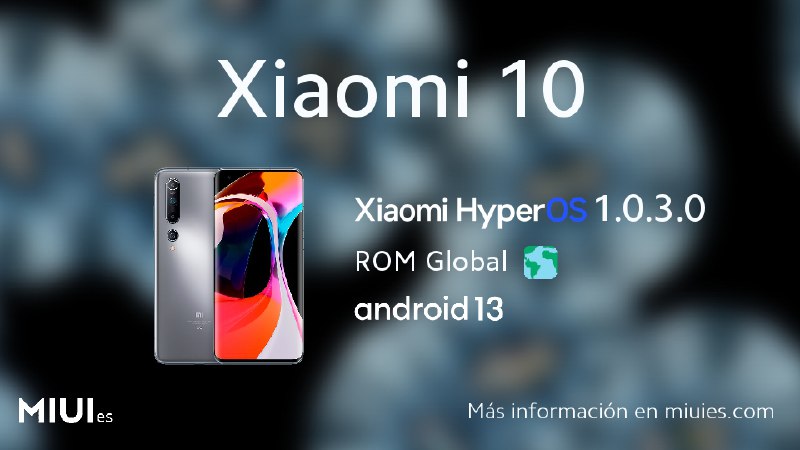 **Actualización para el Xiaomi 10** [ⓘ](https://miuies.com/device/umi-6)