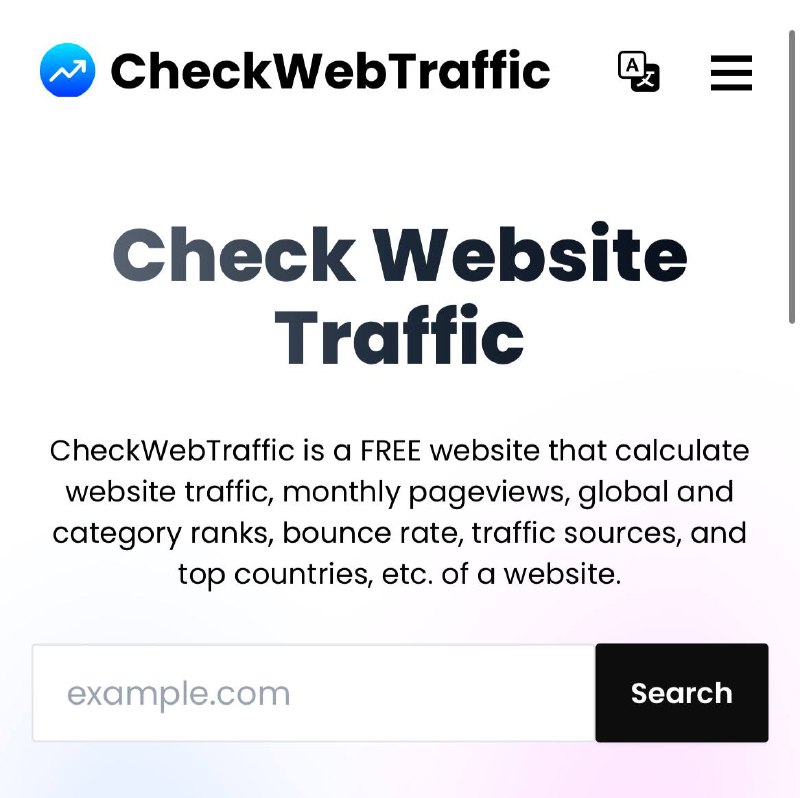 *****🎉***** [**CheckWebTraffic.com**](http://CheckWebTraffic.com/) **Launched ***🔥*****