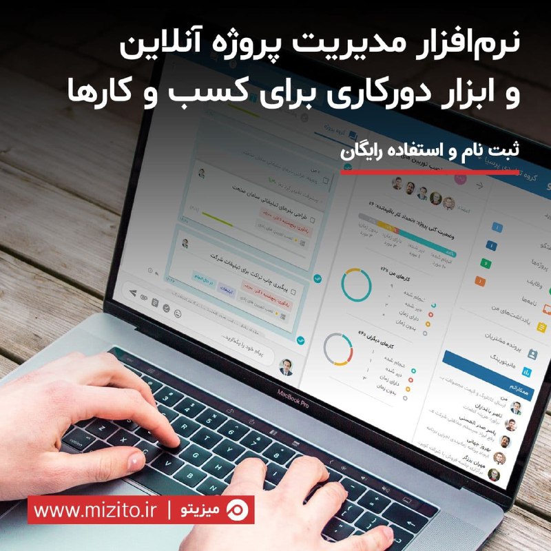 ***?*** میزیتو، نرم‌افزار مدیریت پروژه آنلاین، …