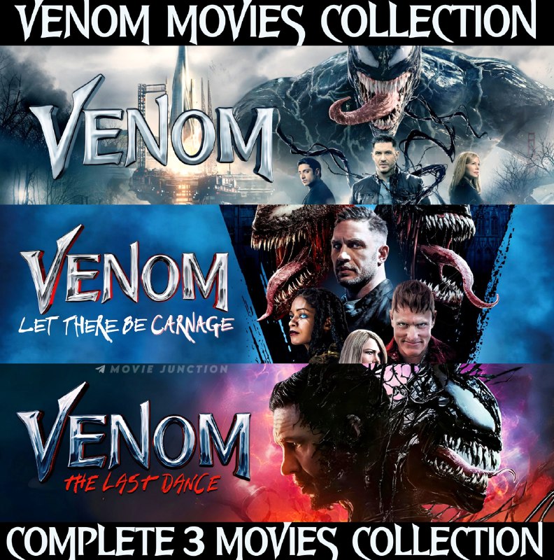 ******🎞*** Venom Complete 3 Movies Collection …