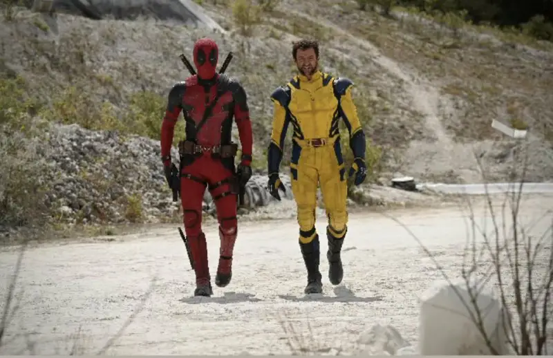 *First look at **Wolverine** and **Deadpool** …