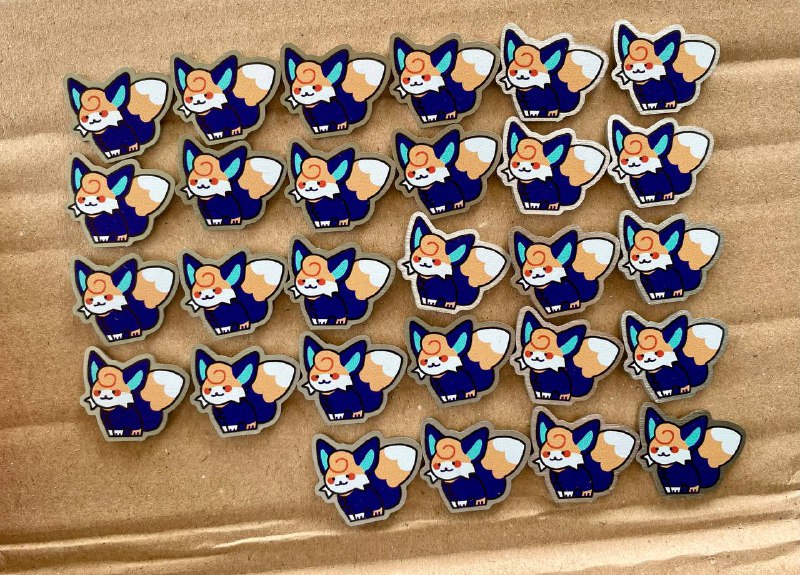 Fox pins are restocked yeahhh!!!