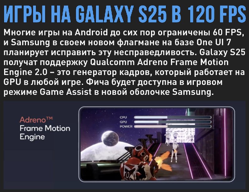 Samsung Galaxy S25 получат встроенный генератор …