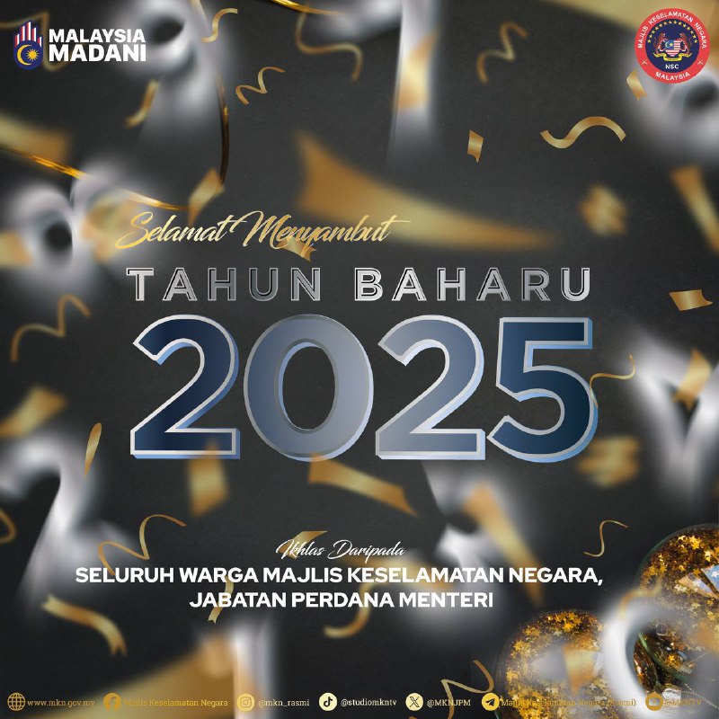 Selamat Tahun Baharu 2025 kepada Seluruh …