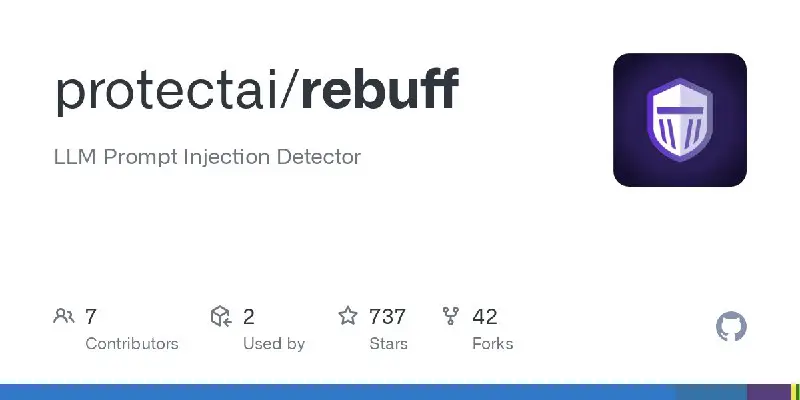 **rebuff** - детектор промт-инъекций.