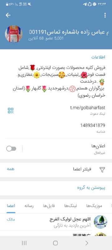خرید 2000 ممبر قفلی برای گروه …