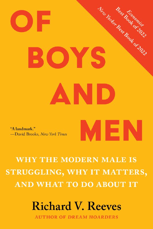 کتاب "[Of Boys and Men](https://www.brookings.edu/books/of-boys-and-men/)" نوشته …