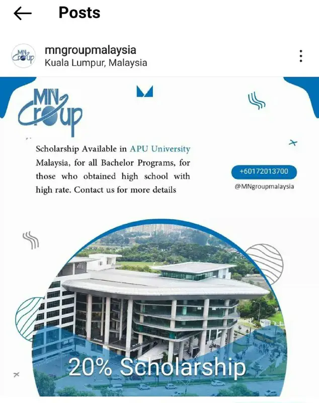 [#Scholarship](?q=%23Scholarship) available in [#APU](?q=%23APU) university malaysia …