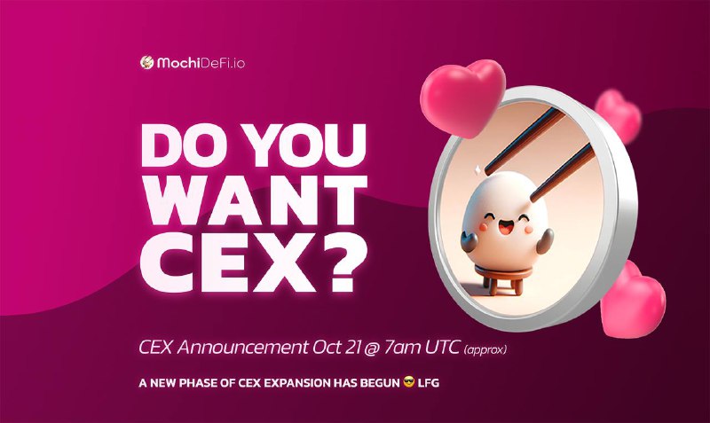 ***📣*** **New Mochi CEX listing announcement …