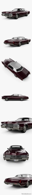 Cadillac Eldorado Fleetwood 1968 – 3D …